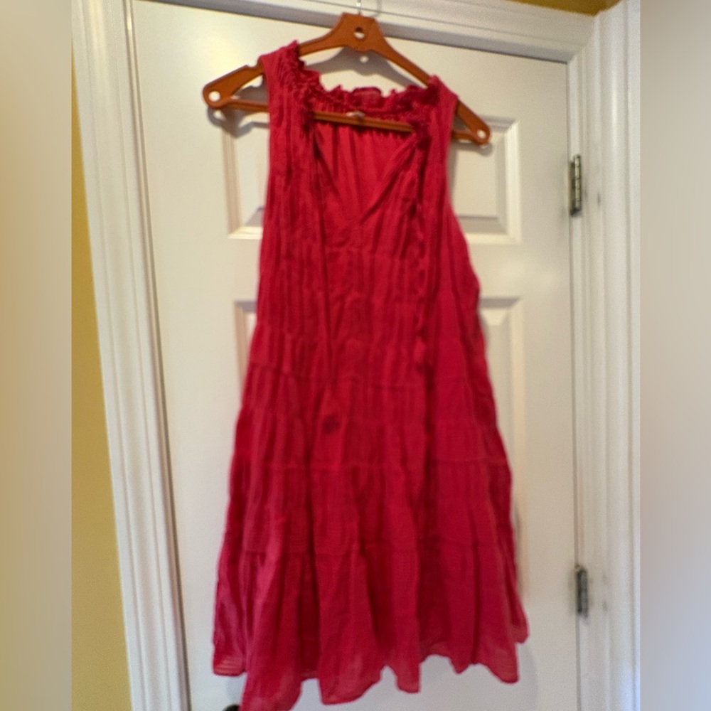 Max Studio Coral Sleeveless Dress
